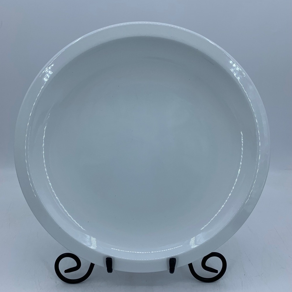 Pottery Barn Suppertime White Ceramic Dinner Plate 10.5" Farmhouse Replacement